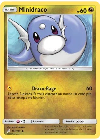 Minidraco #116/181 — Duo de Choc
