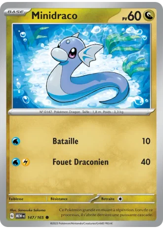 Minidraco #147/165 — 151