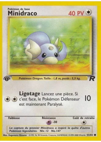 Minidraco #53/82 — Team Rocket