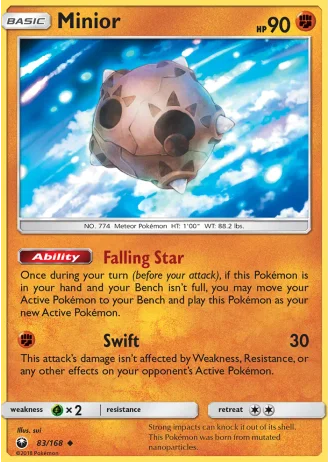 Minior #83/168 — Celestial Storm