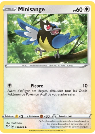 Minisange #154/189 — Ténèbres Embrasées