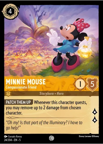 Minnie Mouse - Compassionate Friend #24/204 — Shimmering Skies