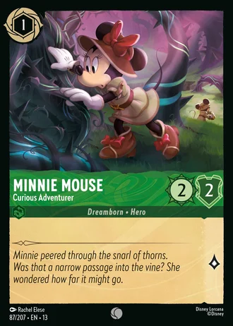 Minnie Mouse - Curious Adventurer #87/261 — Attack of the Vine!