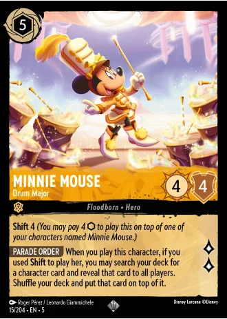Minnie Mouse - Drum Major #15/204 — Shimmering Skies