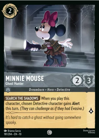 Minnie Mouse - Ghost Hunter #181/204 — Whispers in the Well