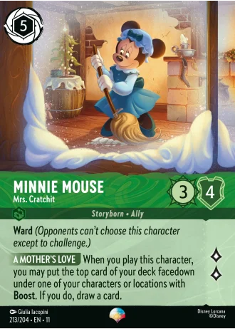 Minnie Mouse - Mrs. Cratchit #213/204 — Winterspell