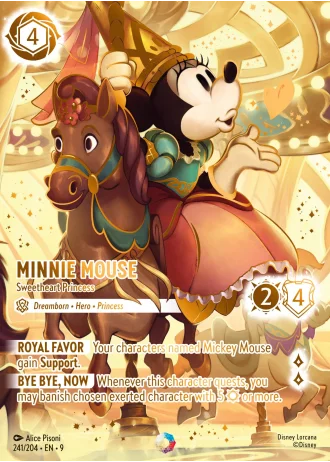Minnie Mouse - Sweetheart Princess #241/204 — Fabled