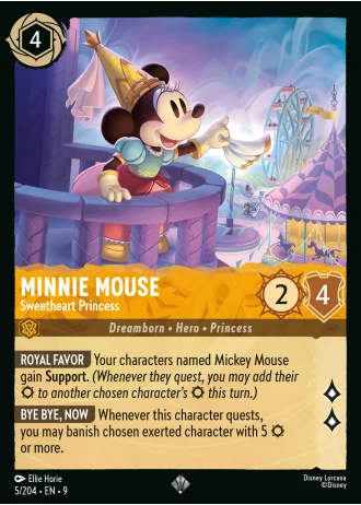 Minnie Mouse - Sweetheart Princess #5/204 — Fabled