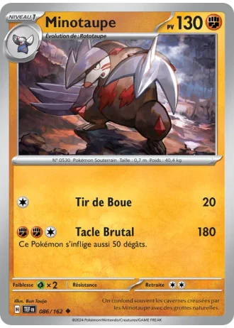 Minotaupe #086/162 — Forces Temporelles