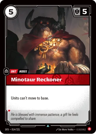 Minotaur Reckoner #014/221 — Spiritforged