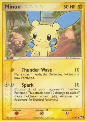 Minun #12 — POP Series 1