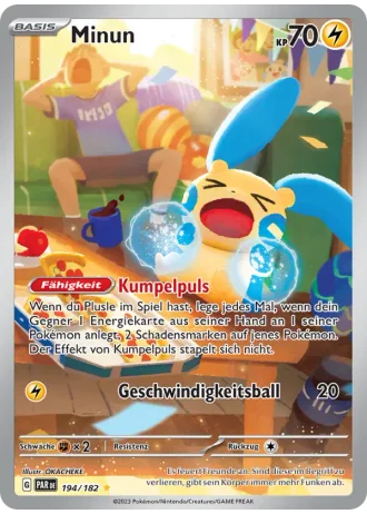 Minun #194/182 — Paradoxrift