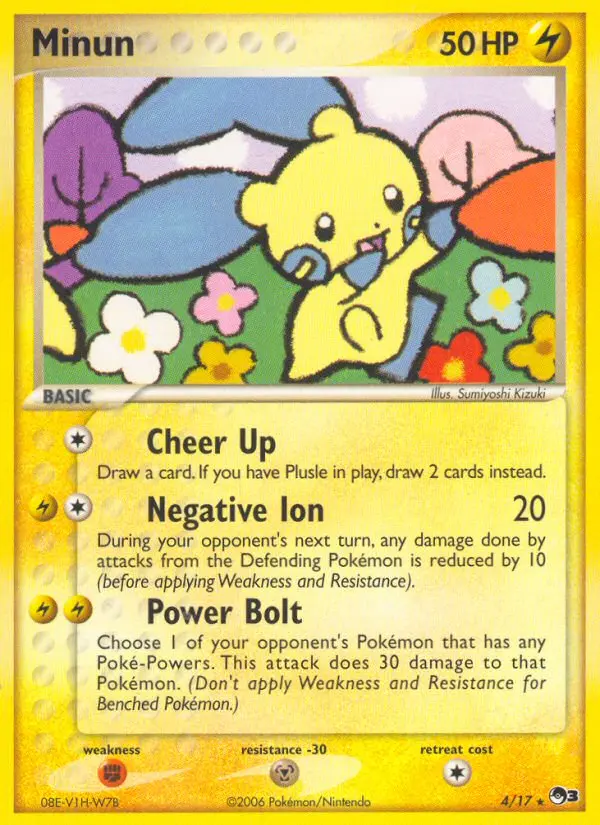 Minun #4 — POP Series 3
