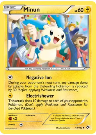 Minun #48 — Legendary Treasures