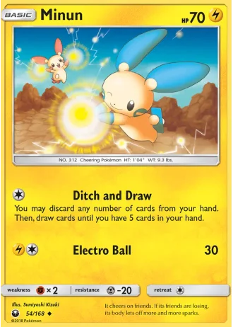 Minun #54 — Celestial Storm