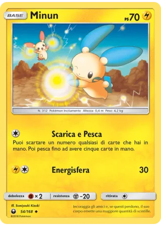 Minun #54/168 — Tempesta Astrale