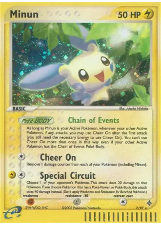 Minun #7/97 — EX Drago