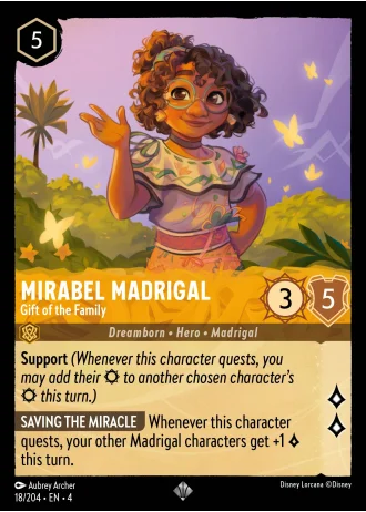 Mirabel Madrigal - Gift of the Family #18/204 — Ursula's Return