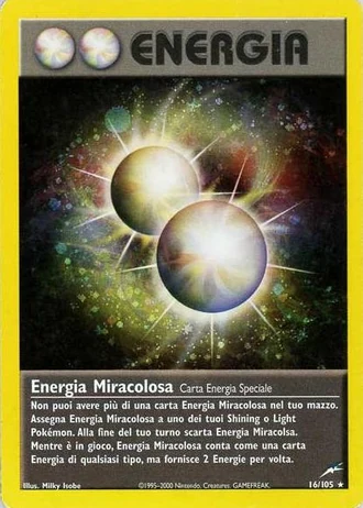 Miracle Energy (1ª Edizione) #16/105 — Neo Destiny (1ª Edizione)