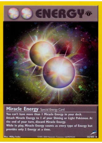 Miracle Energy (1st Edition) #16 — Neo Destiny (1st Edition)