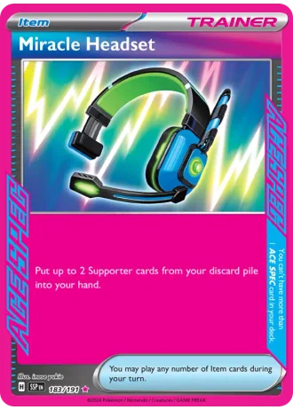 Miracle Headset #183/191 — Surging Sparks