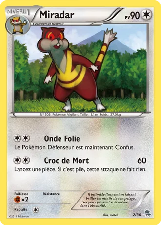 Miradar #2 — BW Kit du dresseur (Zoroark)
