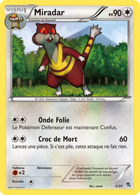 Miradar #2 — BW Kit du dresseur (Zoroark)