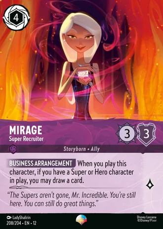 Mirage - Super Recruiter #208/257 — Wilds Unknown