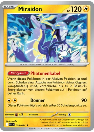 Miraidon #028 — Dunkelnacht