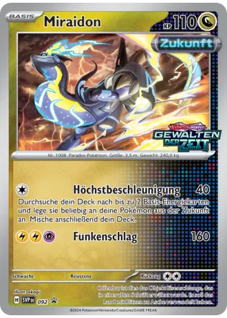 Miraidon #092 — Karmesin & Purpur Promos