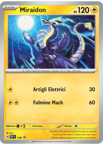 Miraidon #148 — Scarlatto e Violetto Promos