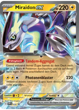 Miraidon ex #028 — Karmesin & Purpur Promos