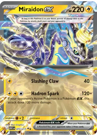 Miraidon ex #073 — Ascended Heroes