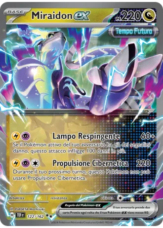 Miraidon ex #122/162 — Cronoforze