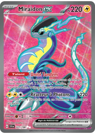 Miraidon ex #227 — Écarlate et Violet