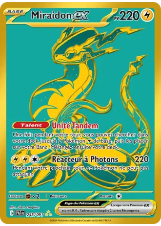 Miraidon ex #243 — Destinées de Paldea