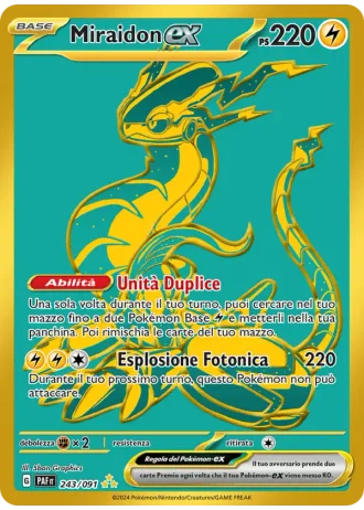 Miraidon ex #243 — Destino di Paldea
