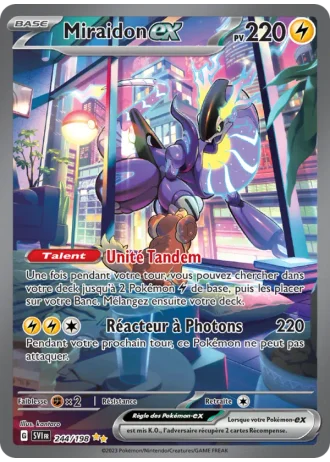 Miraidon ex #244 — Écarlate et Violet