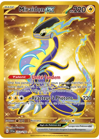 Miraidon ex #253 — Écarlate et Violet