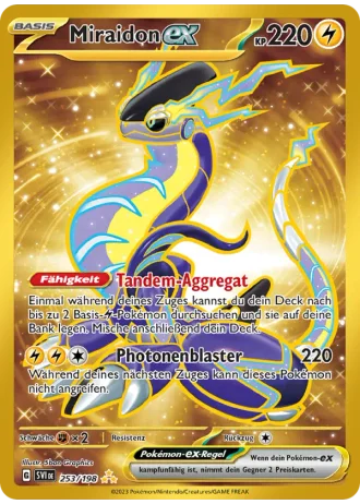 Miraidon ex #253 — Karmesin & Purpur