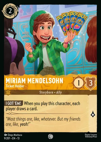 Miriam Mendelsohn - Ticket Holder #9/261 — Attack of the Vine!
