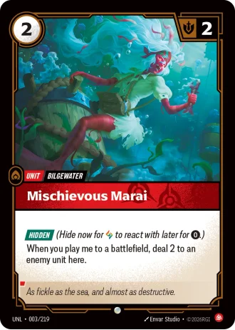 Mischievous Marai #003/219 — Unleashed