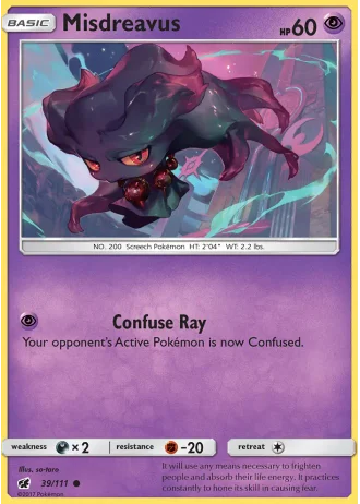 Misdreavus #39/111 — Crimson Invasion