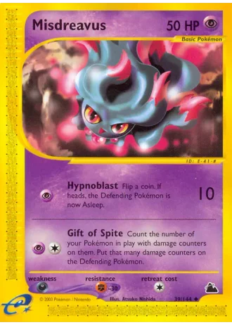 Misdreavus #39/144 — Skyridge