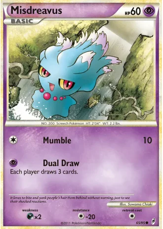 Misdreavus #65/95 — Call of Legends