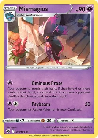 Mismagius #059/189 — Trick or Trade 2022