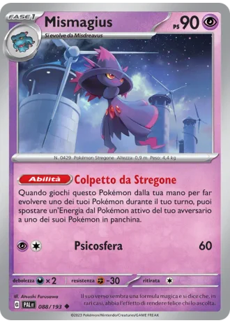 Mismagius #088 — Evoluzioni a Paldea