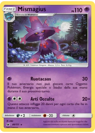 Mismagius #40/111 — Invasione Scarlatta