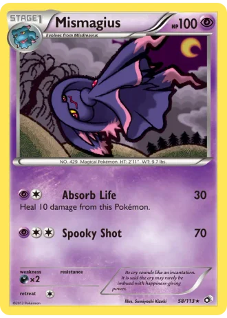 Mismagius #58 — Legendary Treasures