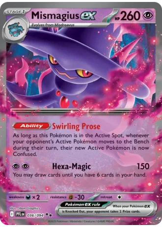 Mismagius ex #036 — Phantasmal Flames